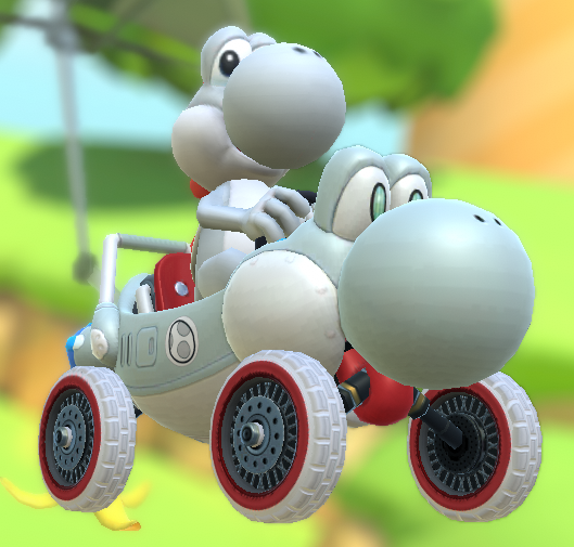 しろヨッシーターボ - マリオカート 歴代マシン図鑑 - atwiki（アット